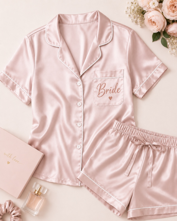 Bride Satin Pyjamas